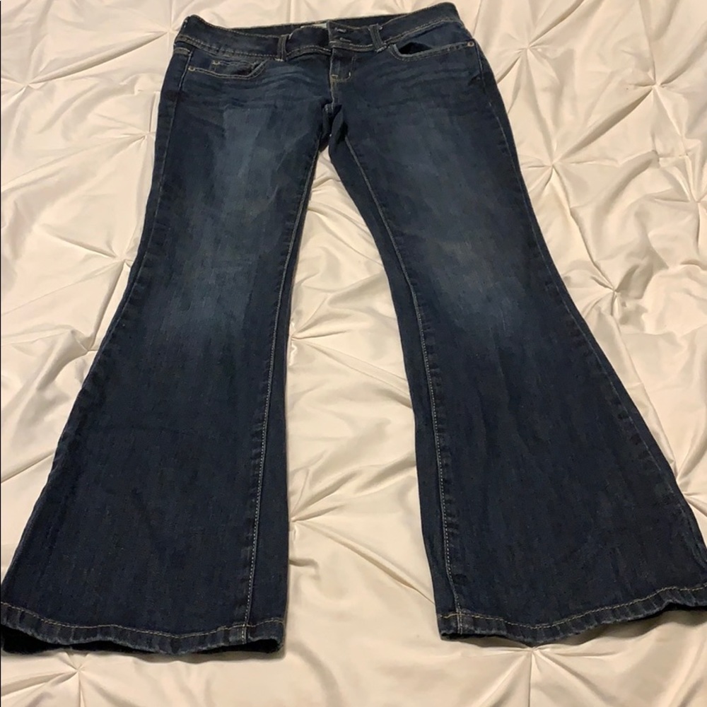Aeropostale wide leg low waist jeans size 1/2